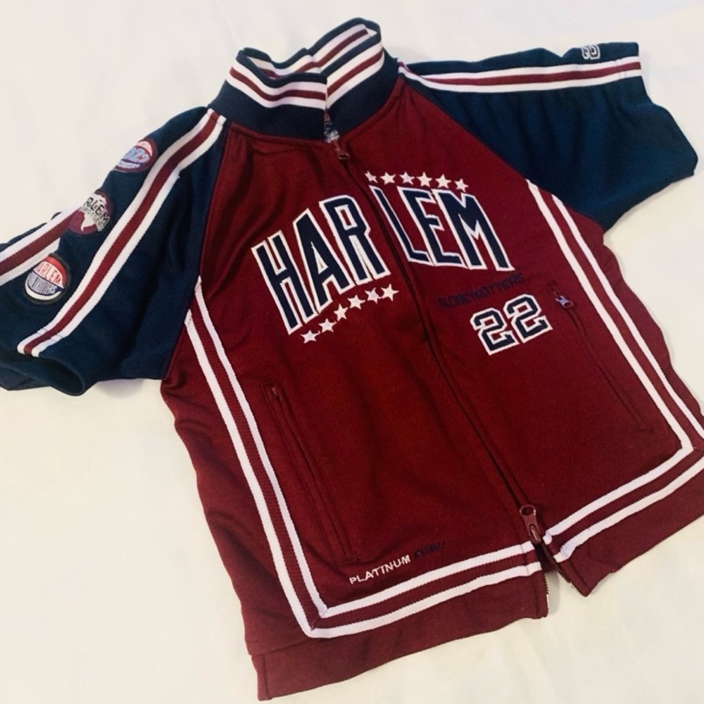 FUBU HARLEM GLOBETROTTERS Full Zip Warm Up